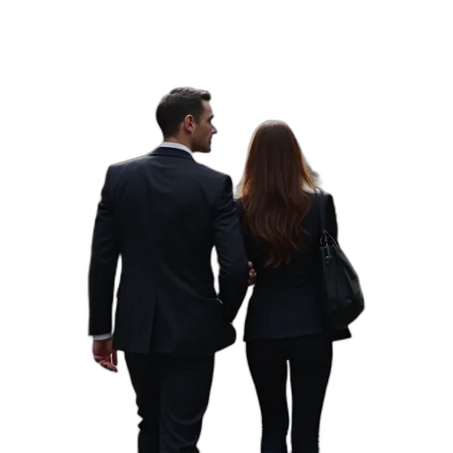 jacket, staff, dress, umbrella transparent PNG cut-out