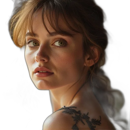 face, jewelry, dragon, dress transparent PNG cut-out