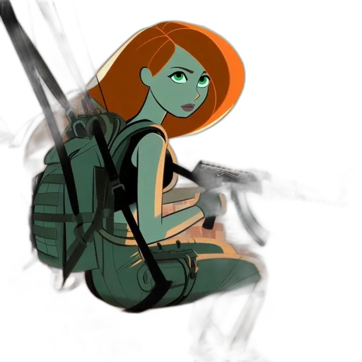 staff, weapon, jacket, concept art, comic book art, cartoon, fantasy art, fire transparent PNG cut-out