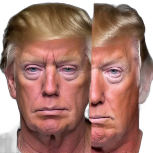 face, mask, creature, hair, photorealistic, 3d render, concept art, comic book art transparent PNG cut-out