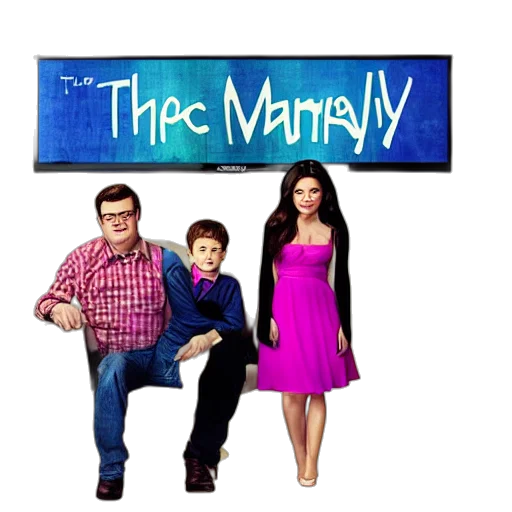 show, modern, family, digital transparent PNG cut-out