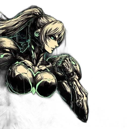 weapon, robot, concept art, comic book art transparent PNG cut-out