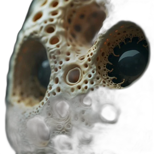 mask, face, creature, animal, 3d render, photorealistic, concept art, fantasy art transparent PNG cut-out