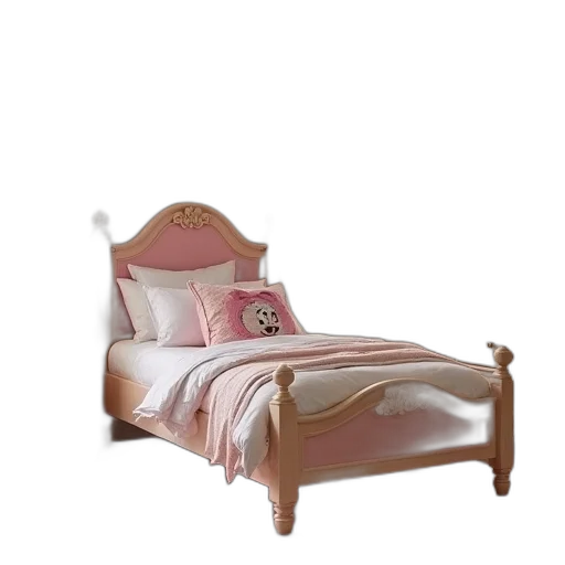 furniture, crown, dress, staff, 3d render, photorealistic, pastel, toddler transparent PNG cut-out