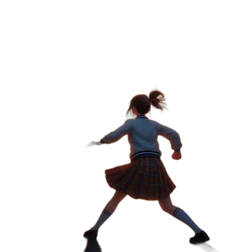 dress, shoes, staff, concept art, 3d render, photorealistic, pixel art, blue transparent PNG cut-out