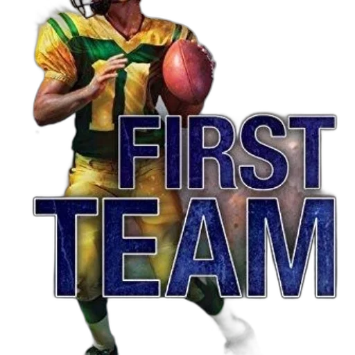 pixel art, first, team, book, cover, featuring, football, player transparent PNG cut-out