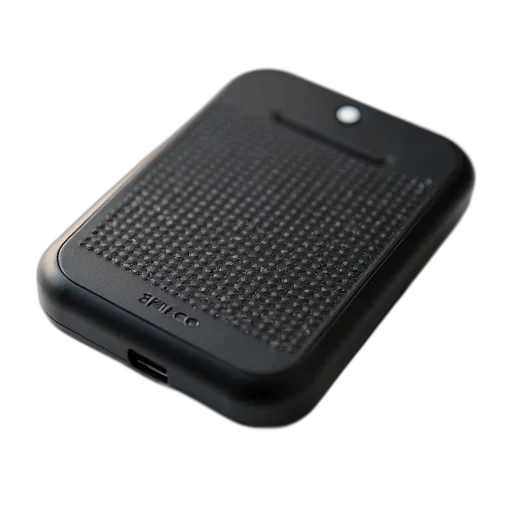 close-up, image, black, electronic, device, grid, small, white transparent PNG cut-out