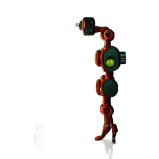 robot, staff, weapon, jewelry transparent PNG cut-out