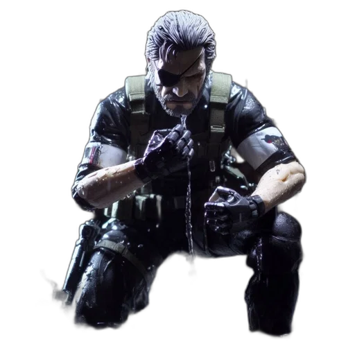 weapon, jacket, face, mask, concept art, 3d render, pixel art, comic book art transparent PNG cut-out