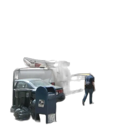 car, robot, weapon, furniture, concept art, 3d render, photorealistic, fog transparent PNG cut-out