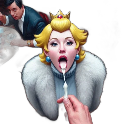 crown, staff, food, jewelry, concept art, photorealistic, 3d render, comic book art transparent PNG cut-out