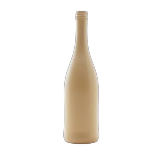 bottle, 3d render, earth tones, sake, white, background transparent PNG cut-out