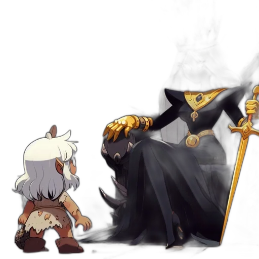staff, crown, weapon, sword, concept art, fantasy art, pixel art, anime transparent PNG cut-out