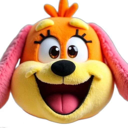 animal, mask, hat, face, 3d render, photorealistic, concept art, cartoon transparent PNG cut-out