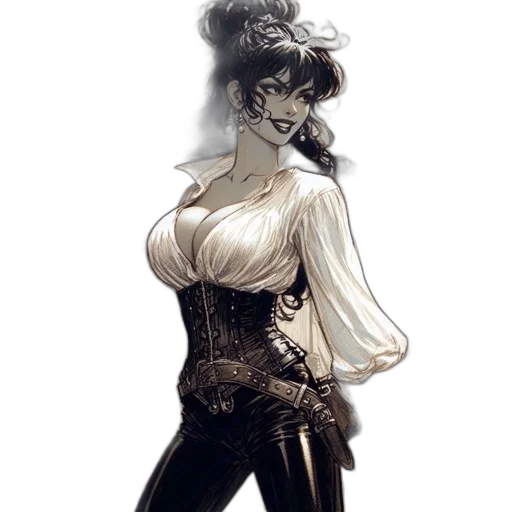 dress, staff, mask, crown, concept art, comic book art, fantasy art, pixel art transparent PNG cut-out