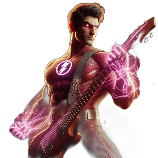 weapon, staff, concept art, comic book art, 3d render, fantasy art, muscular, figure transparent PNG cut-out