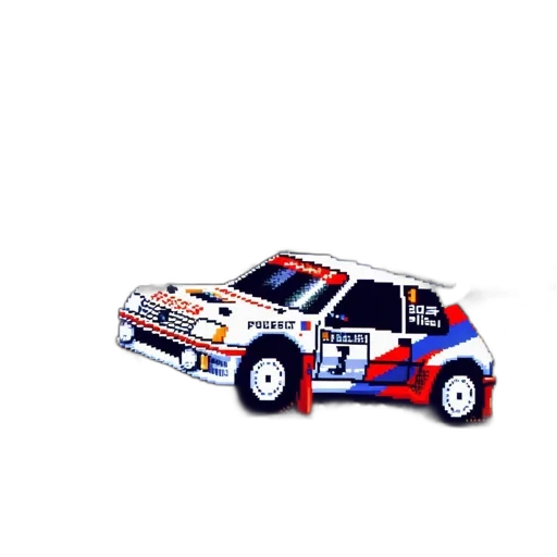 car, animal, pixel art, 3d render, concept art, photorealistic, pixel, art transparent PNG cut-out