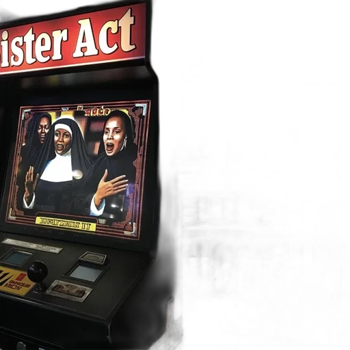 gaming, arcade, machine, shows, scene, sister, act, movie transparent PNG cut-out