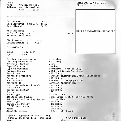 document, redacted, text, various, fields, filled, out, including transparent PNG cut-out