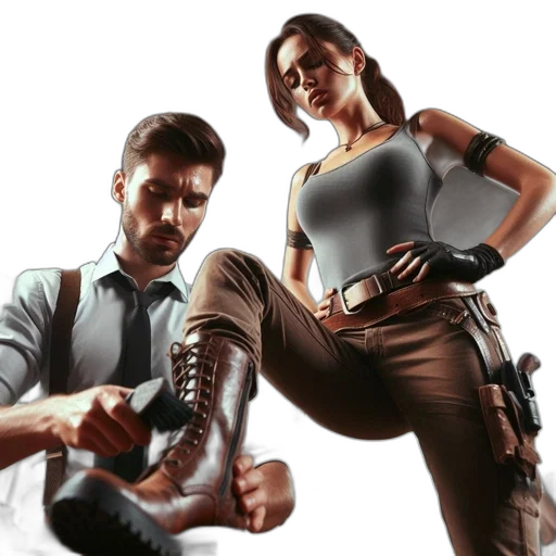 shoes, staff, weapon, concept art, 3d render, photorealistic, comic book art, man transparent PNG cut-out