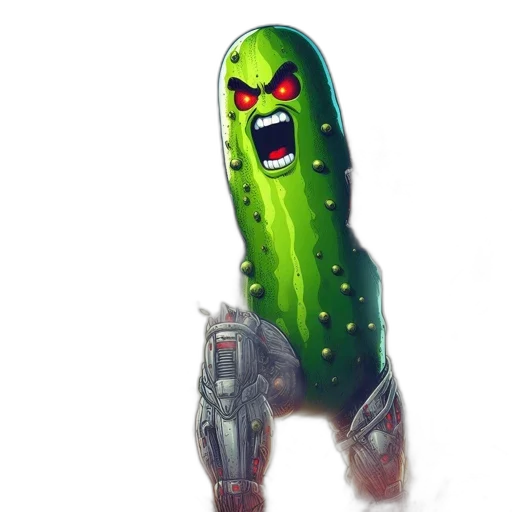 weapon, creature, food, robot, concept art, pixel art, fantasy art, comic book art transparent PNG cut-out