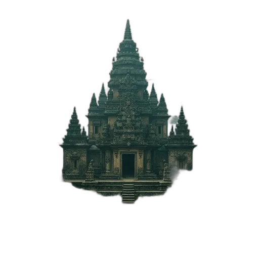 crown, building, mask, umbrella, 3d render, pixel art, concept art, photorealistic transparent PNG cut-out