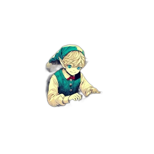 staff, weapon, mask, creature, pixel art, anime, concept art, 3d render transparent PNG cut-out