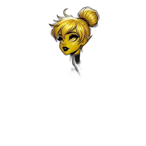 staff, hair, mask, face, concept art, fantasy art, cartoon, pixel art transparent PNG cut-out