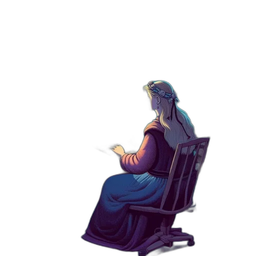 dress, crown, furniture, concept art, pixel art, fantasy art, watercolor, fire transparent PNG cut-out