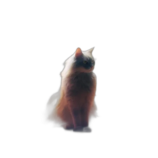 animal, creature, staff, hair, photorealistic, concept art, pixel art, 3d render transparent PNG cut-out