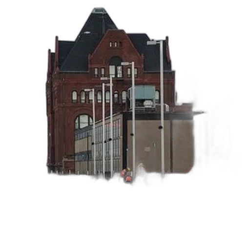building, furniture, umbrella, jacket, 3d render, photorealistic, concept art, pixel art transparent PNG cut-out