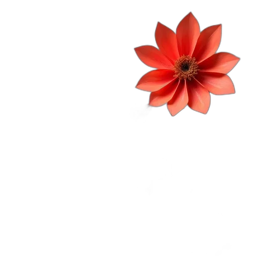 flower, jewelry, crown, umbrella, 3d render, photorealistic, pixel art, concept art transparent PNG cut-out