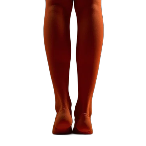 3d render, earth tones, tight, ankle transparent PNG cut-out