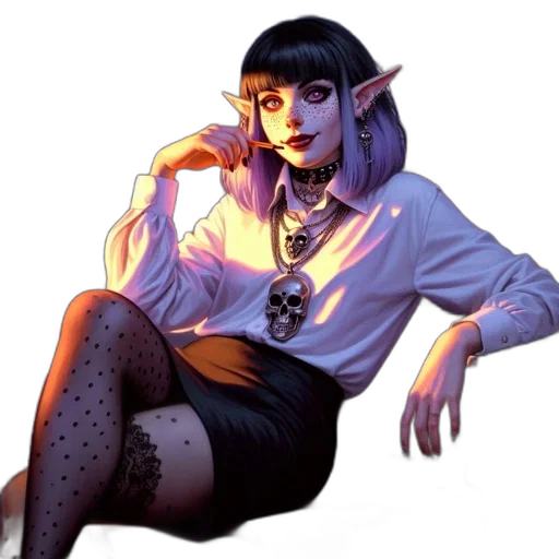 staff, jewelry, dress, concept art, fantasy art, comic book art, pixel art, neon lights transparent PNG cut-out