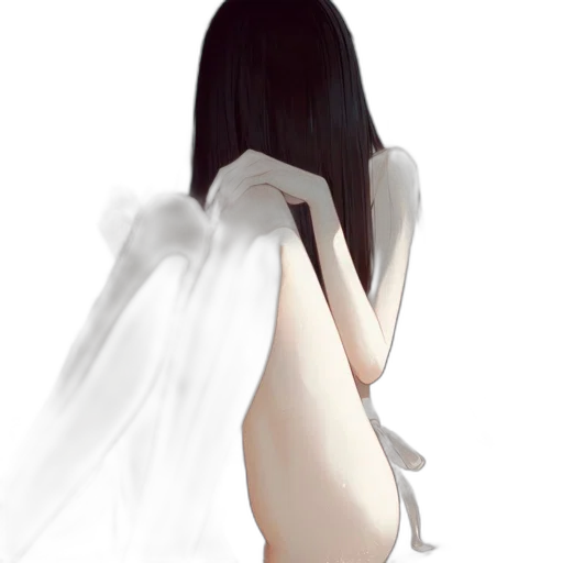 dress, mask, creature, face, concept art, fantasy art, pixel art, photorealistic transparent PNG cut-out