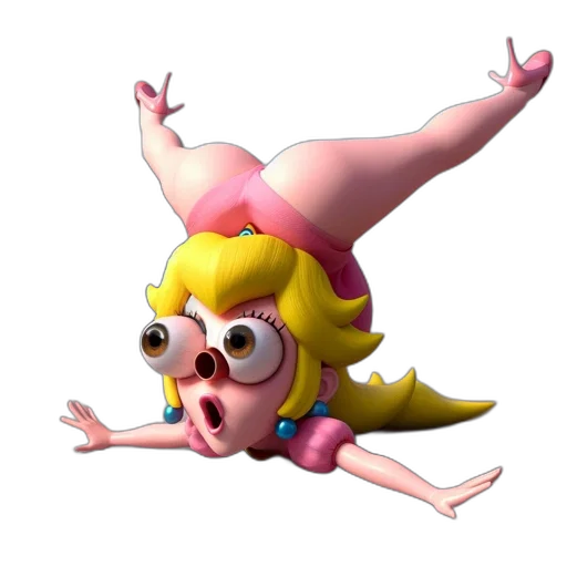 creature, animal, dress, crown, 3d render, concept art, cartoon, pixel art transparent PNG cut-out