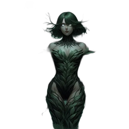 dress, creature, mask, robot, concept art, fantasy art, comic book art, cyberpunk transparent PNG cut-out