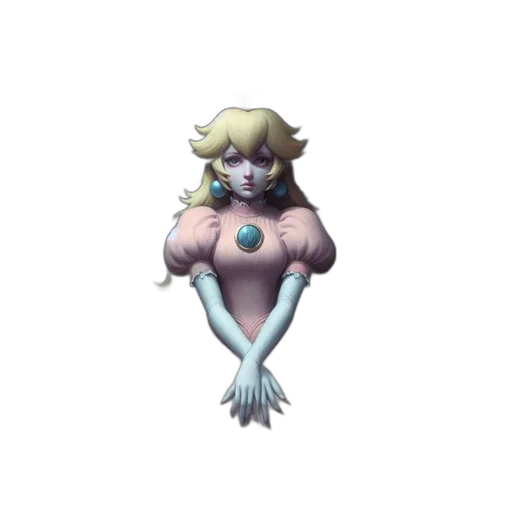 creature, jewelry, staff, crown, pixel art, concept art, fantasy art, 3d render transparent PNG cut-out