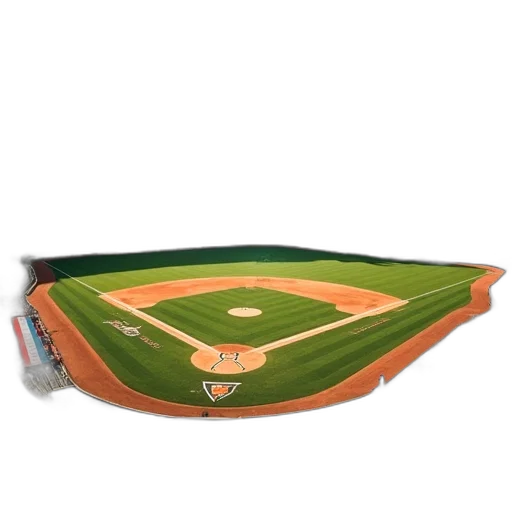 view, green, monster, baseball transparent PNG cut-out