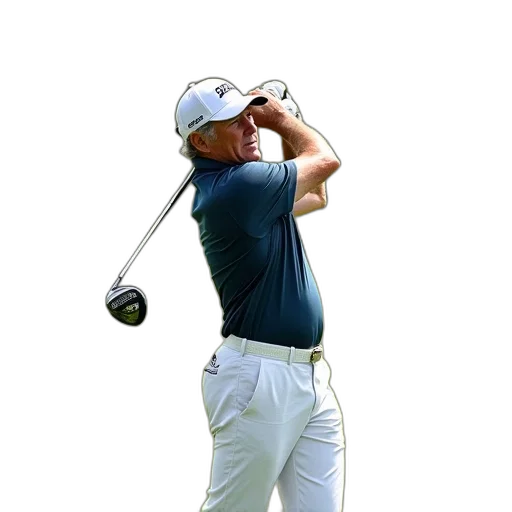 golfer, person, action, senior, open, westbrook, country, club transparent PNG cut-out