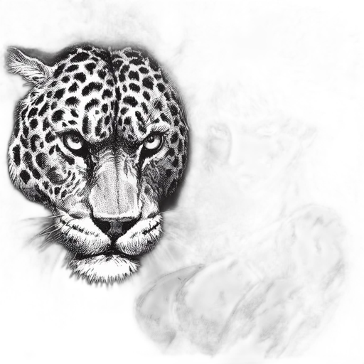 animal, mask, jewelry, face, photorealistic, pencil sketch, fantasy art, concept art transparent PNG cut-out