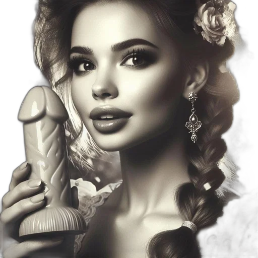 face, jewelry, hair, dress, photorealistic, fantasy art, oil painting, cartoon transparent PNG cut-out