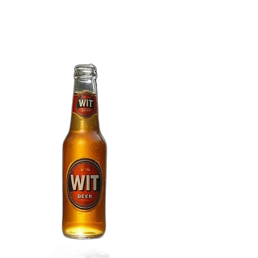 bottle, food, jacket, weapon, 3d render, photorealistic, wit, beer transparent PNG cut-out