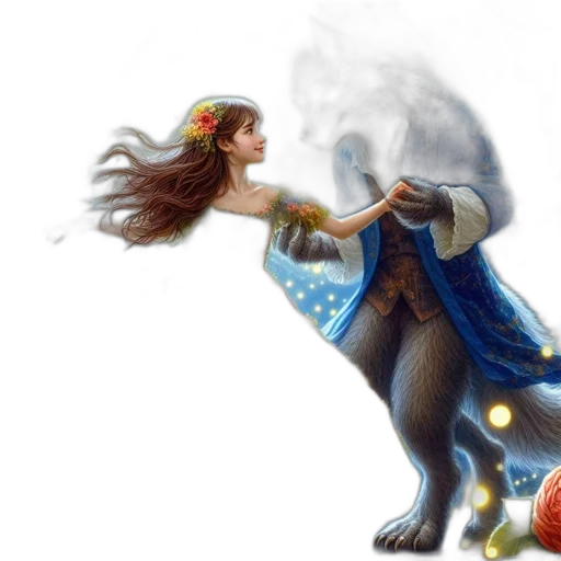 fantasy art, concept art, photorealistic, pixel art, fire, snow, outer space, moonlit transparent PNG cut-out