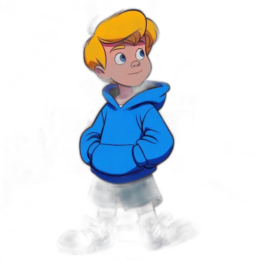 jacket, staff, face, cartoon, concept art, 3d render, pixel art, fog transparent PNG cut-out
