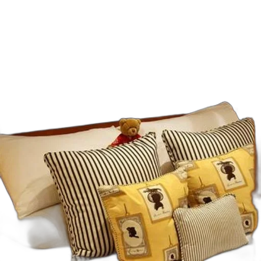 jewelry, 3d render, golden, earth tones, bed, wooden, headboard, white transparent PNG cut-out