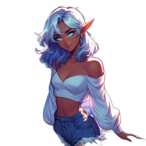 staff, fantasy art, concept art, pixel art, anime, blue, pastel, colorful transparent PNG cut-out