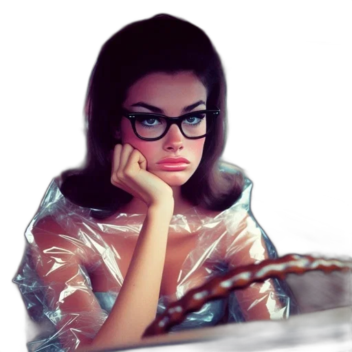 dress, jewelry, face, photorealistic, comic book art, cartoon, fantasy art, underwater transparent PNG cut-out