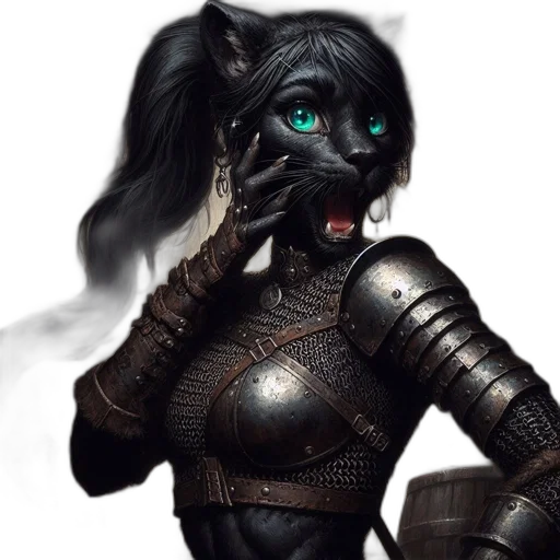 mask, animal, dragon, staff, fantasy art, concept art, cyberpunk, comic book art transparent PNG cut-out