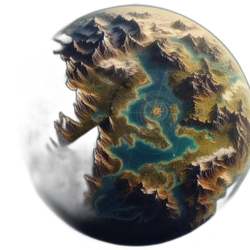 dragon, fantasy art, concept art, 3d render, photorealistic, outer space, fog, underwater transparent PNG cut-out